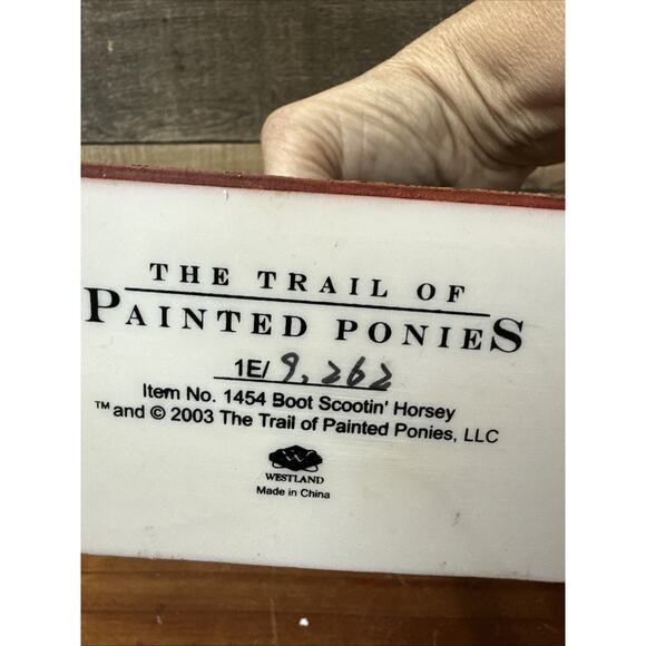 Trail of Painted Ponies Boot Scootin Horsey In Box - Picture 5 of 7